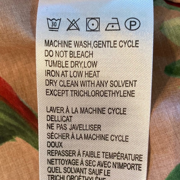 FARM Rio Mixed Prints Layered Mini Dress Ruffles Floral Tropical Green Size XL - Picture 16 of 16